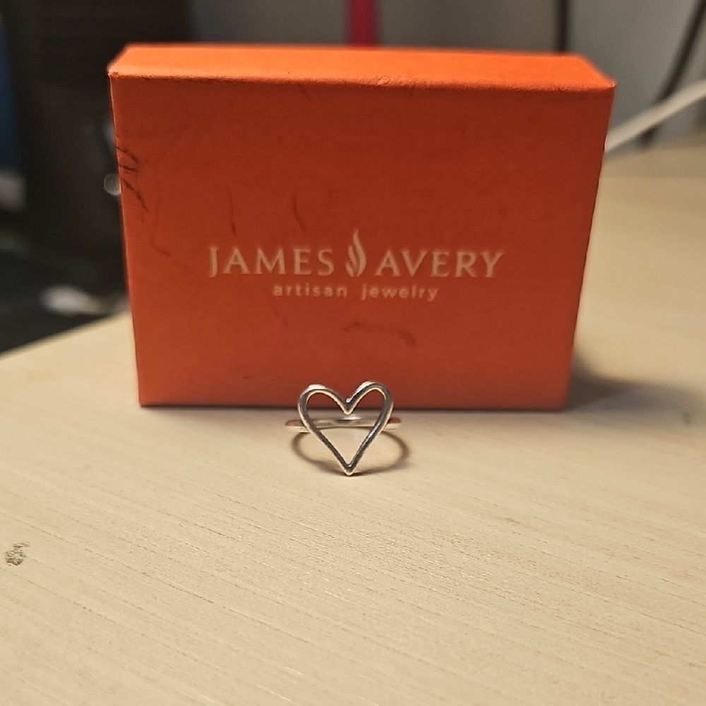 James Avery 'Fearless' Heart Ring